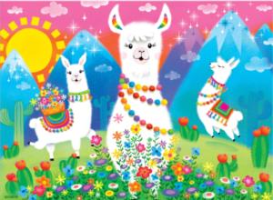Llama Love Animals Children's Puzzles By MasterPieces
