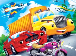 Vehicles Vehicles Children's Puzzles By MasterPieces