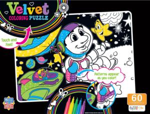 Space Astronauts Space Coloring Puzzle By MasterPieces