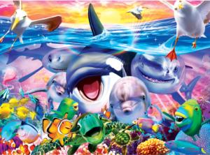 Wild Waves Dolphin Children's Puzzles By MasterPieces