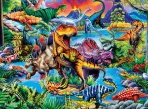 King of the Dinos Dinosaurs Children's Puzzles By MasterPieces