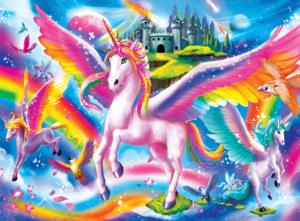 Fantasy in Flight Rainbow & Gradient Children's Puzzles By MasterPieces