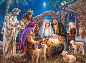 Christ is Born Christmas Children's Puzzles By MasterPieces