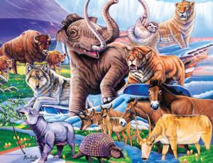 World of Animals - Ice Age Friends Animals Children's Puzzles By MasterPieces