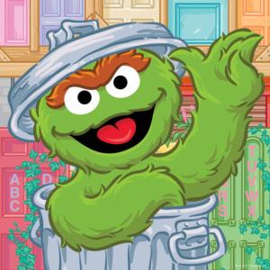 Sesame Street - Oscar the Grouch Movies & TV Children's Puzzles By MasterPieces