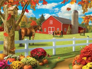 Rolling Pastures Fall Large Piece By MasterPieces