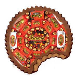 Shaped Reeses Sweets Round Jigsaw Puzzle By MasterPieces
