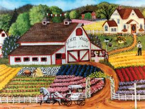 Fresh Flowers Countryside Jigsaw Puzzle By MasterPieces