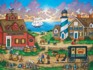 The Days End Americana & Folk Art Jigsaw Puzzle By MasterPieces