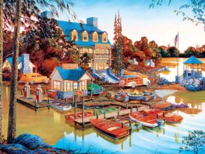 Peaceful Easy Evening Lakes & Rivers Jigsaw Puzzle By MasterPieces