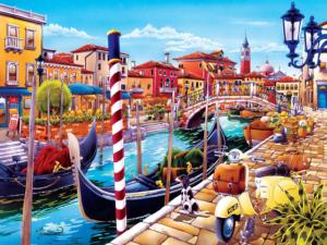 Venice 3d Puzzle With Frame 90 Piece Dimensional Artist's Series Cardinal up for sale online 