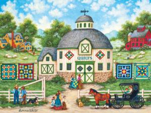 The Quilt Barn Americana Jigsaw Puzzle By MasterPieces