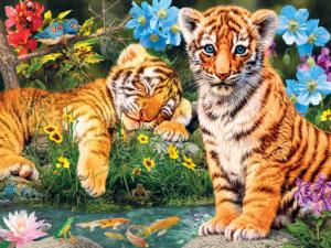 A Watchful Eye Big Cats Jigsaw Puzzle By MasterPieces