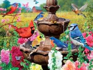 Garden of Song Flowers Jigsaw Puzzle By MasterPieces