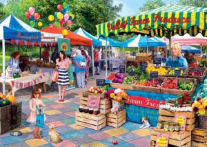 Corner Market Shopping Jigsaw Puzzle By MasterPieces