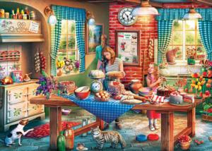Baking Bread Around the House Jigsaw Puzzle By MasterPieces