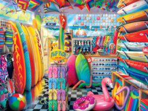Beach Side Gear Shopping Jigsaw Puzzle By MasterPieces