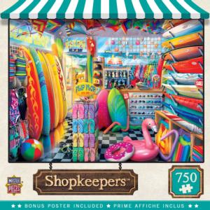 Beach Side Gear Shopping Jigsaw Puzzle By MasterPieces