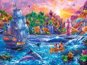 Paradise Found Seascape / Coastal Living Jigsaw Puzzle By MasterPieces