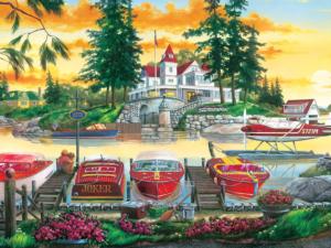 Millionaire's Row Lakes / Rivers / Streams Jigsaw Puzzle By MasterPieces