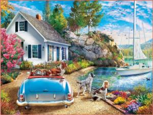 Afternoon Escape Lakes & Rivers Jigsaw Puzzle By MasterPieces