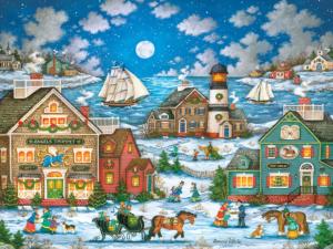 Guiding Light Seascape / Coastal Living Jigsaw Puzzle By MasterPieces