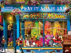 Play It Again Sam - Scratch and Dent Shopping Jigsaw Puzzle By MasterPieces