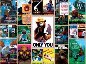 Smokey Bear Collage Jigsaw Puzzle By MasterPieces