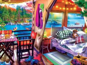 Glamping Style - Scratch and Dent Lakes & Rivers Large Piece By MasterPieces