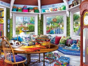 Puzzler's Retreat Around the House Jigsaw Puzzle By MasterPieces