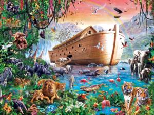 Noah’s Ark Finds Shore Boats Jigsaw Puzzle By MasterPieces