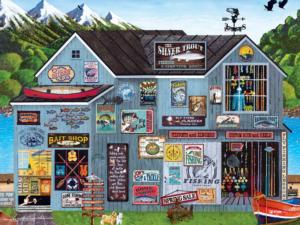 The Silver Trout General Store Large Piece By MasterPieces