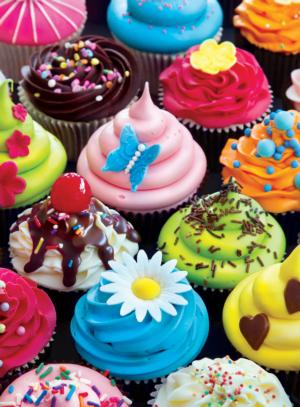 Cupcake Delight Pattern / Assortment Jigsaw Puzzle By MasterPieces
