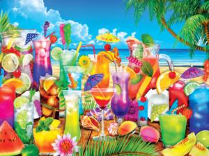 Umbrella Drinks Adult Beverages Large Piece By MasterPieces