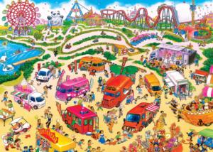 Summer Carnival Carnival Maze Puzzle By MasterPieces