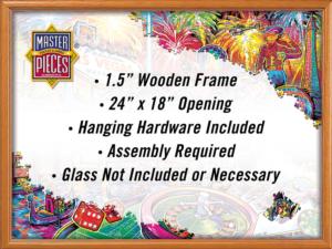 18" x 24" Wood Puzzle Frame By MasterPieces