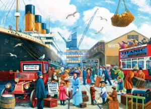 Titanic Now Boarding History Jigsaw Puzzle By MasterPieces