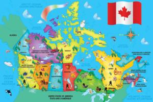 Educational - Canada Map 