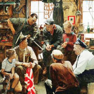Homecoming Marine - Scratch and Dent Military Jigsaw Puzzle By MasterPieces