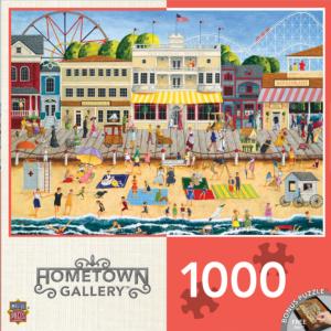 On the Boardwalk Seascape / Coastal Living Jigsaw Puzzle By MasterPieces