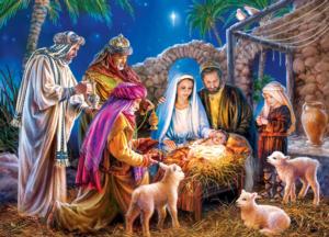 A Child is Born Christmas Jigsaw Puzzle By MasterPieces