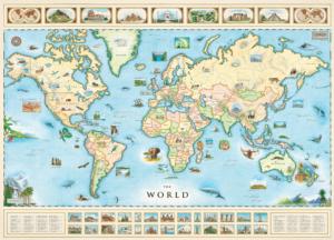 The World Maps & Geography Jigsaw Puzzle By MasterPieces