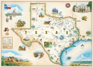 Texas Maps & Geography Jigsaw Puzzle By MasterPieces
