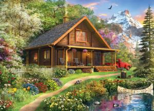 Mountain Retreat Cabin & Cottage Jigsaw Puzzle By MasterPieces