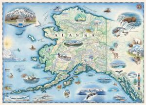 Alaska Maps & Geography Jigsaw Puzzle By MasterPieces