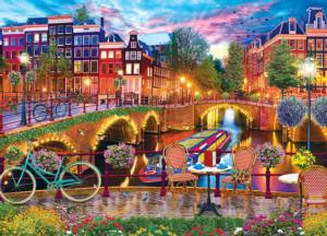 Amsterdam Lights Europe By MasterPieces