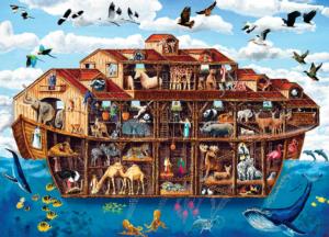 EZgrip Cutaway Noah's Ark Religious Large Piece By MasterPieces