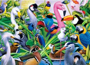 Colorful Companions Birds Jigsaw Puzzle By MasterPieces