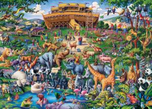 Noah's Ark Boats Jigsaw Puzzle By MasterPieces