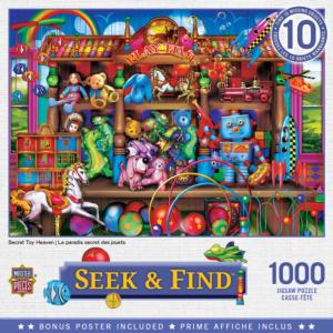 Secret Toy Heaven Game & Toy Jigsaw Puzzle By MasterPieces